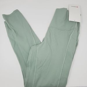 [ NWT ] Size 6 palm Court lululemon align pant HR 25" pockets green